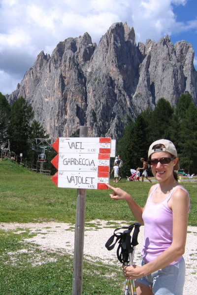 Vacanze in Trentino Alto Adige Sul sentiero del Vajolet
