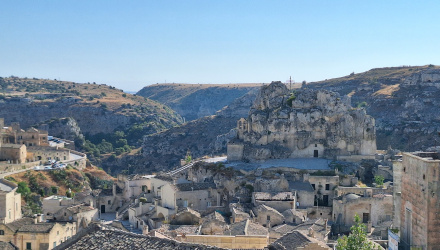 Matera complesso rupestre Chiesa di Santa Maria de Idris