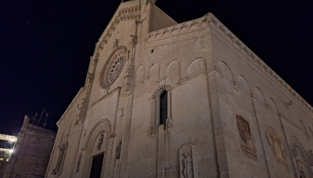 Matera il Duomo di Maria Santissima della Bruna
