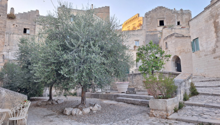 Matera in un giorno scorcio dei sassi
