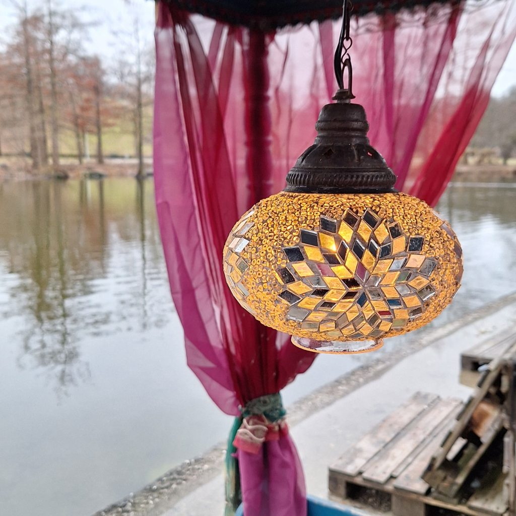 Mercatino di Natale Monaco Gans am Wasser