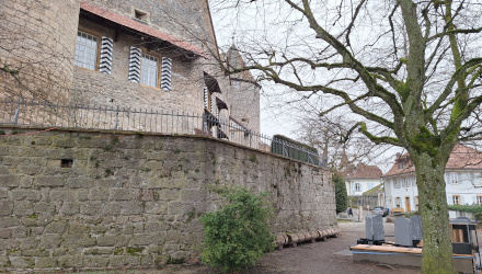 Visita di Murten il Castello