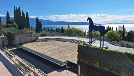 Visitare il Vittoriale anfiteatro Teatro all'aperto