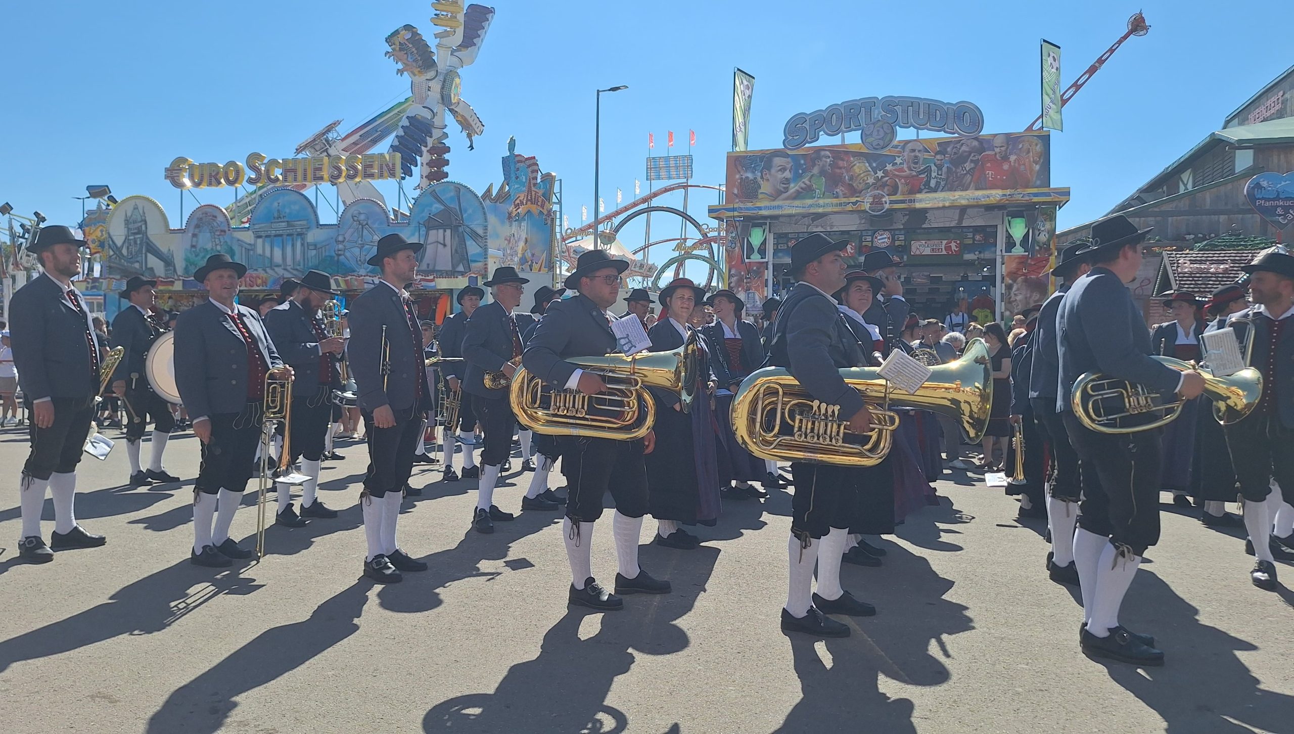 Eventi Oktoberfest parata della domenica
