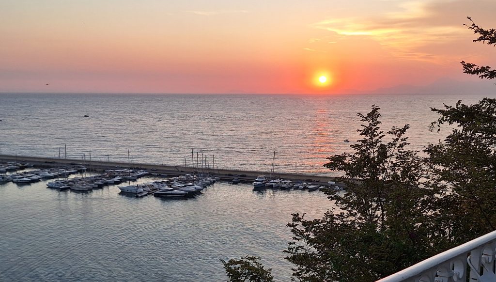 Campania on the road Tramonto ad Agropoli